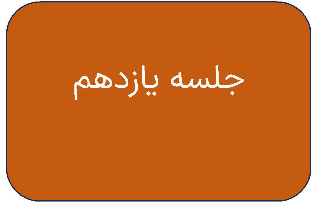 جلسه ی یازدهم دوره ی اردیبهشت